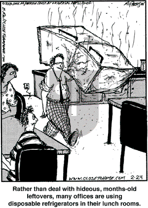 Close to Home on Tuesday February 24, 2009 Comic Strip