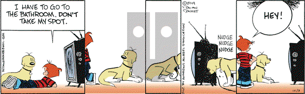 Red and Rover on Tuesday December 3, 2019 Comic Strip