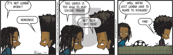 The Boondocks on Monday July 31, 2006 Comic Strip