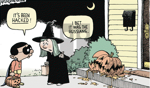 Robert Ariail on Monday October 31, 2016 Comic Strip