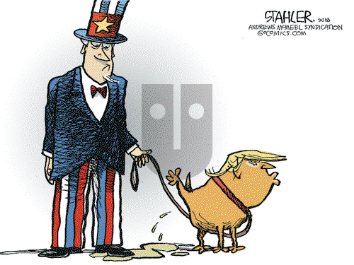 Jeff Stahler on Wednesday July 18, 2018 Comic Strip