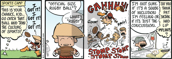 DeFlocked on Friday August 1, 2014 Comic Strip