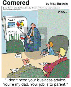 Cornered on Saturday June 14, 2014 Comic Strip