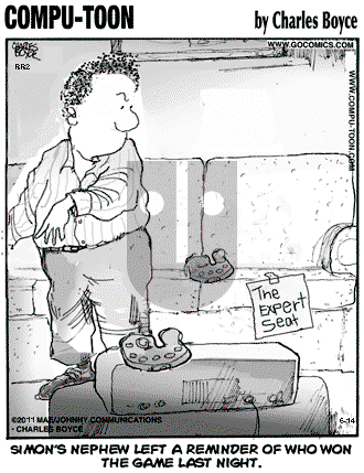 Compu-toon on Tuesday June 14, 2011 Comic Strip