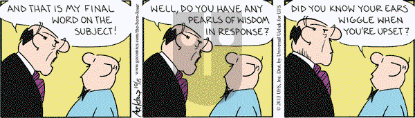 The Born Loser on Tuesday October 15, 2013 Comic Strip