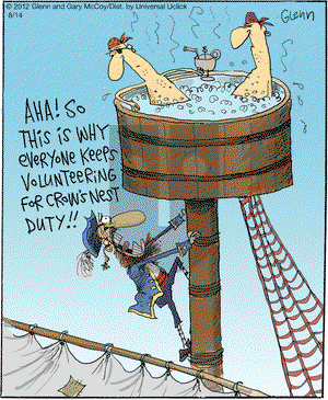 The Flying McCoys on Tuesday August 14, 2012 Comic Strip