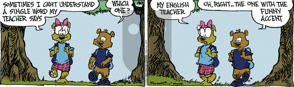 The Grizzwells on Wednesday October 15, 2014 Comic Strip