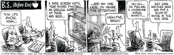 Non Sequitur on Saturday August 22, 1998 Comic Strip