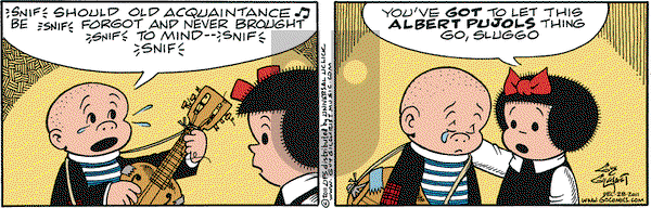 Nancy on Wednesday December 28, 2011 Comic Strip