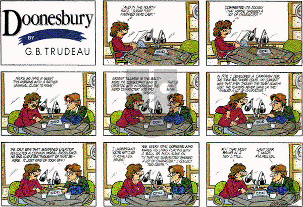 Doonesbury on Sunday October 11, 1998 Comic Strip