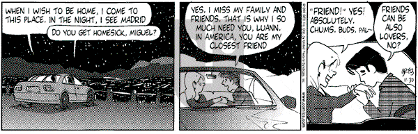 Luann on Tuesday November 30, 1999 Comic Strip