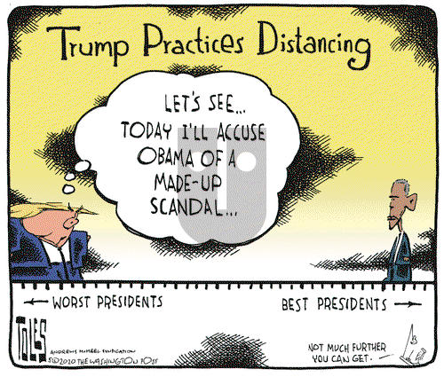 Tom Toles on Monday May 25, 2020 Comic Strip