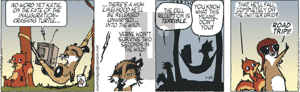 Over the Hedge on Saturday January 24, 2009 Comic Strip