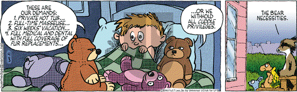 Over the Hedge on Thursday April 3, 2014 Comic Strip