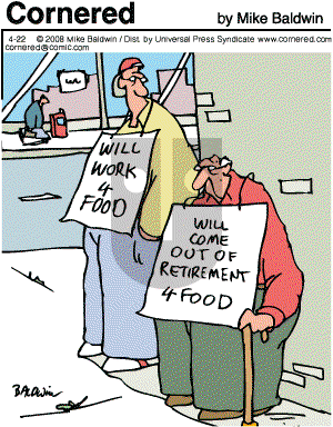 Cornered - Tuesday April 22, 2008 Comic Strip