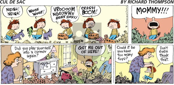 Cul de Sac on Sunday October 7, 2018 Comic Strip