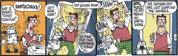 Monty on Monday April 1, 2013 Comic Strip