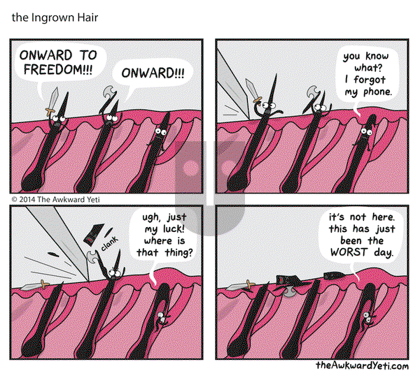 The Awkward Yeti on Monday May 11, 2015 Comic Strip