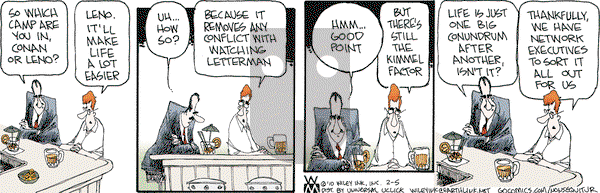 Non Sequitur - Friday February 5, 2010 Comic Strip