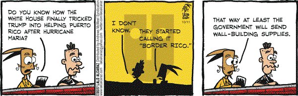 La Cucaracha on Wednesday October 11, 2017 Comic Strip