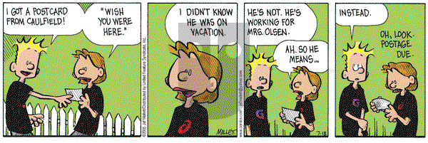 Frazz on Monday July 18, 2005 Comic Strip
