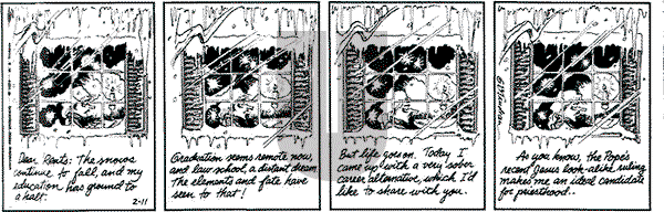 Doonesbury on Friday February 11, 1977 Comic Strip