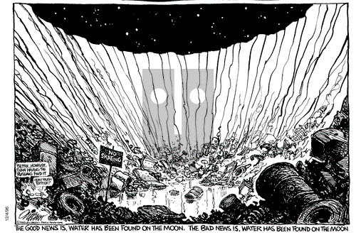 Pat Oliphant on Wednesday December 4, 1996 Comic Strip