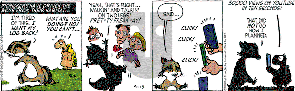 Over the Hedge on Friday September 13, 2013 Comic Strip