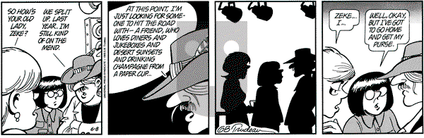 Doonesbury on Thursday June 8, 1995 Comic Strip