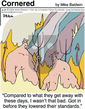 Cornered on Saturday July 17, 2004 Comic Strip