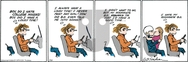 Doonesbury on Thursday March 6, 2014 Comic Strip
