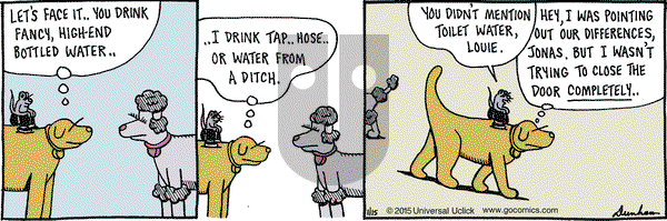 Overboard on Thursday January 15, 2015 Comic Strip