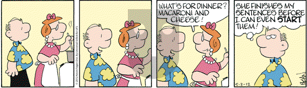 Drabble on Thursday May 3, 2012 Comic Strip