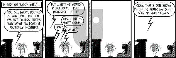 The Boondocks on Friday March 23, 2012 Comic Strip
