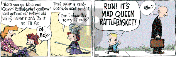 Cul de Sac on Friday October 28, 2011 Comic Strip