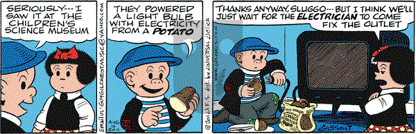 Nancy on Saturday August 13, 2011 Comic Strip