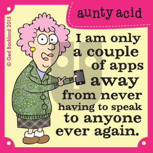 Aunty Acid on Tuesday April 7, 2015 Comic Strip