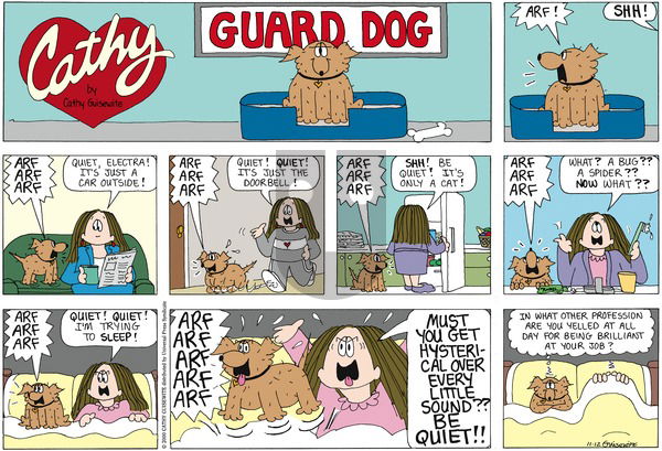 Cathy Classics on Sunday November 13, 2011 Comic Strip