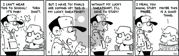 FoxTrot - Saturday May 21, 2005 Comic Strip