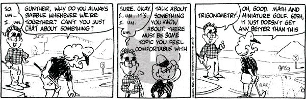 Luann - Friday September 7, 1990 Comic Strip