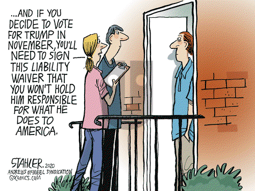 Jeff Stahler on Tuesday June 16, 2020 Comic Strip