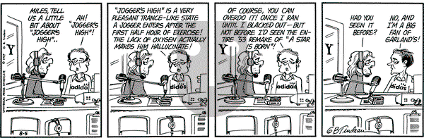 Doonesbury on Friday August 5, 1977 Comic Strip