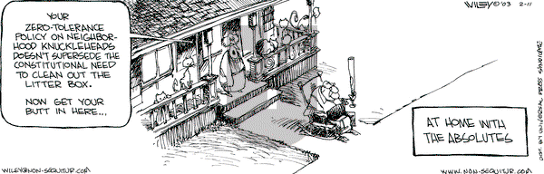 Non Sequitur on Tuesday October 12, 2004 Comic Strip