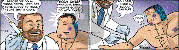 Alley Oop on Monday December 24, 2018 Comic Strip