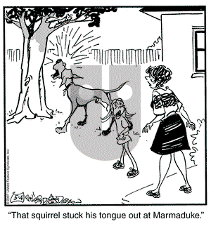 Marmaduke on Friday May 4, 2007 Comic Strip