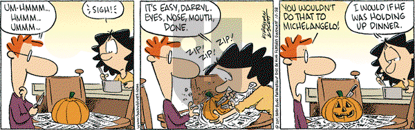 Baby Blues on Friday October 28, 2011 Comic Strip