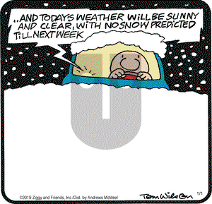 Ziggy on Tuesday January 1, 2019 Comic Strip
