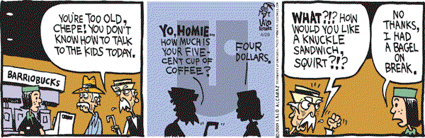 La Cucaracha on Wednesday April 29, 2009 Comic Strip