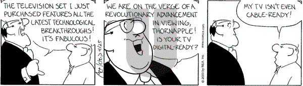 The Born Loser on Tuesday April 25, 2000 Comic Strip