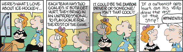 Drabble on Saturday April 19, 2025 Comic Strip